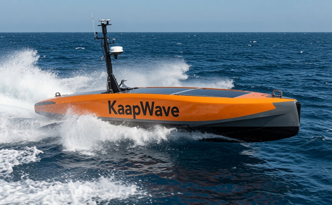 KaapWave USV underway at speed