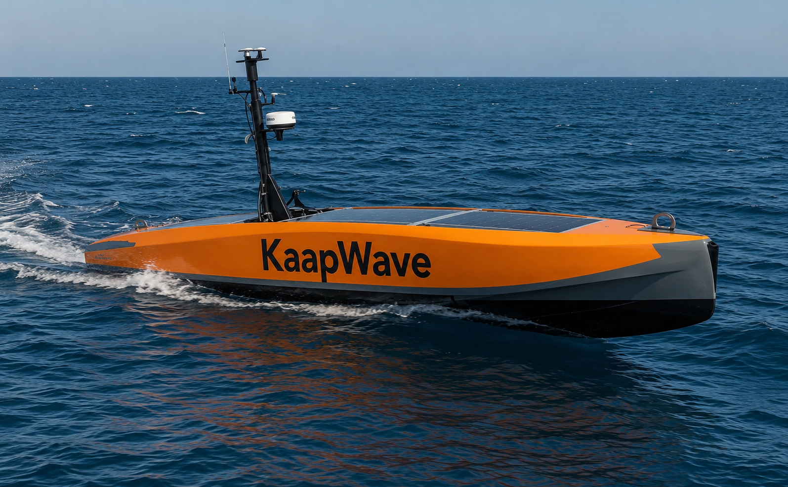 KW-01 side profile underway